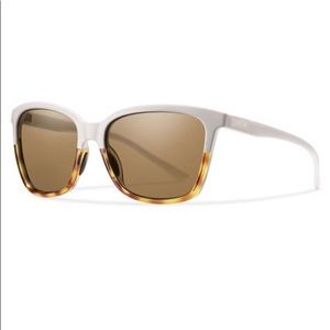 Smith Colette Sunglasses White and Tortoise